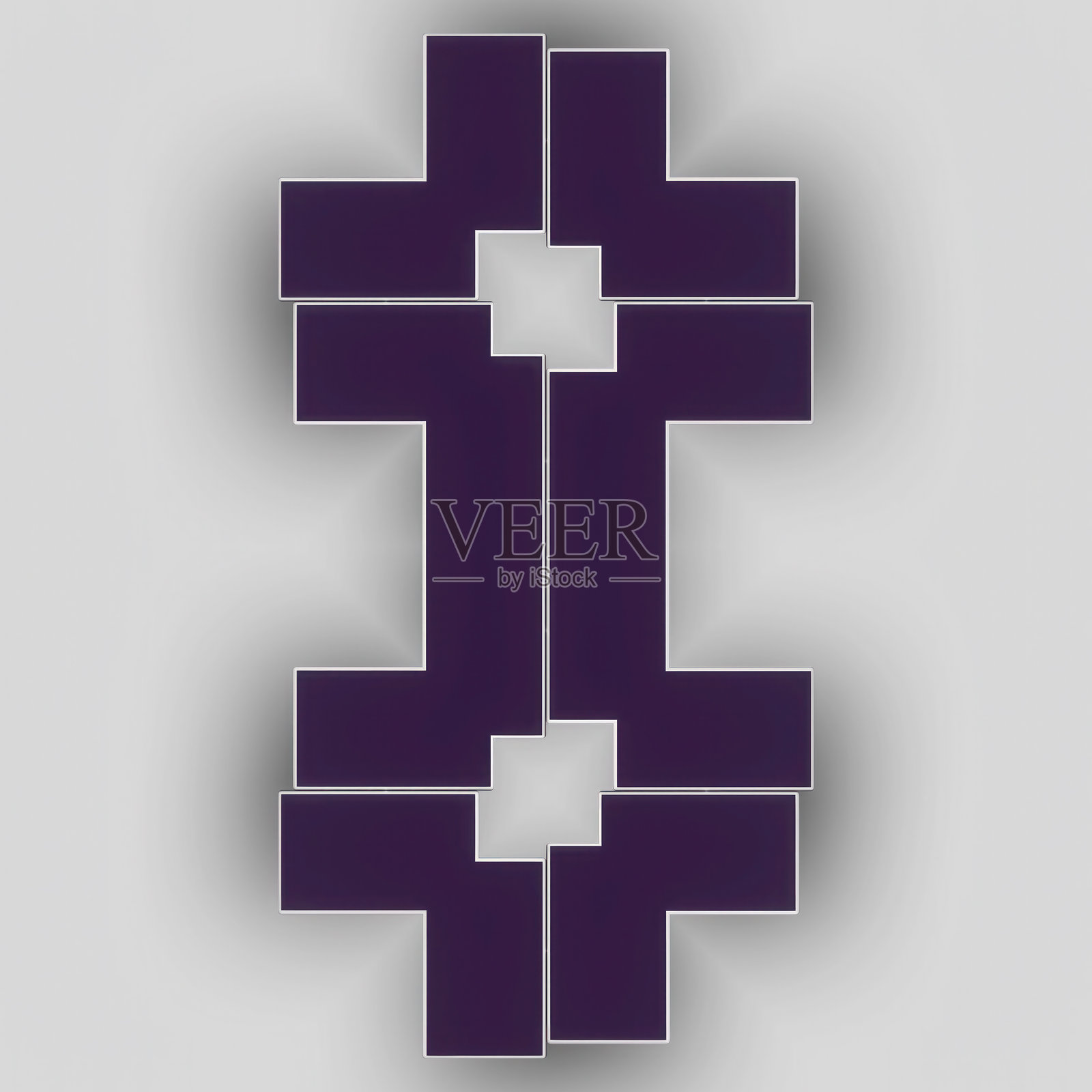 正方形和矩形创建一个动态的彩色图案。三维渲染图照片摄影图片