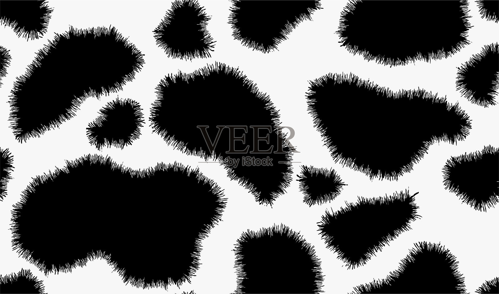 牛皮纹理无缝花纹。插画图片素材