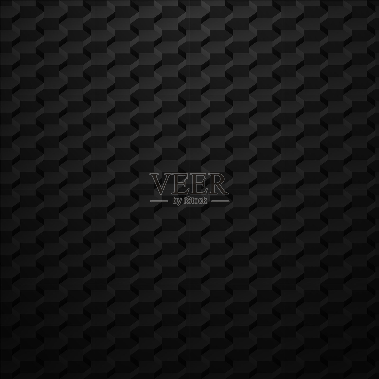 暗抽象渐变背景。黑色形状几何纹理图案插画图片素材