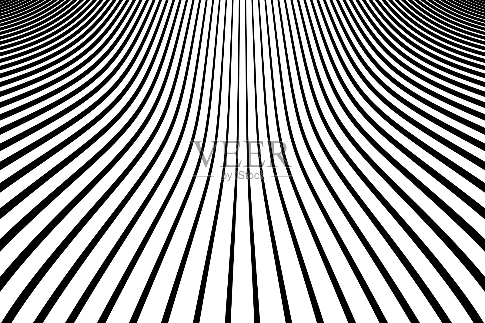 递减透视中的线条。纹理背景。插画图片素材