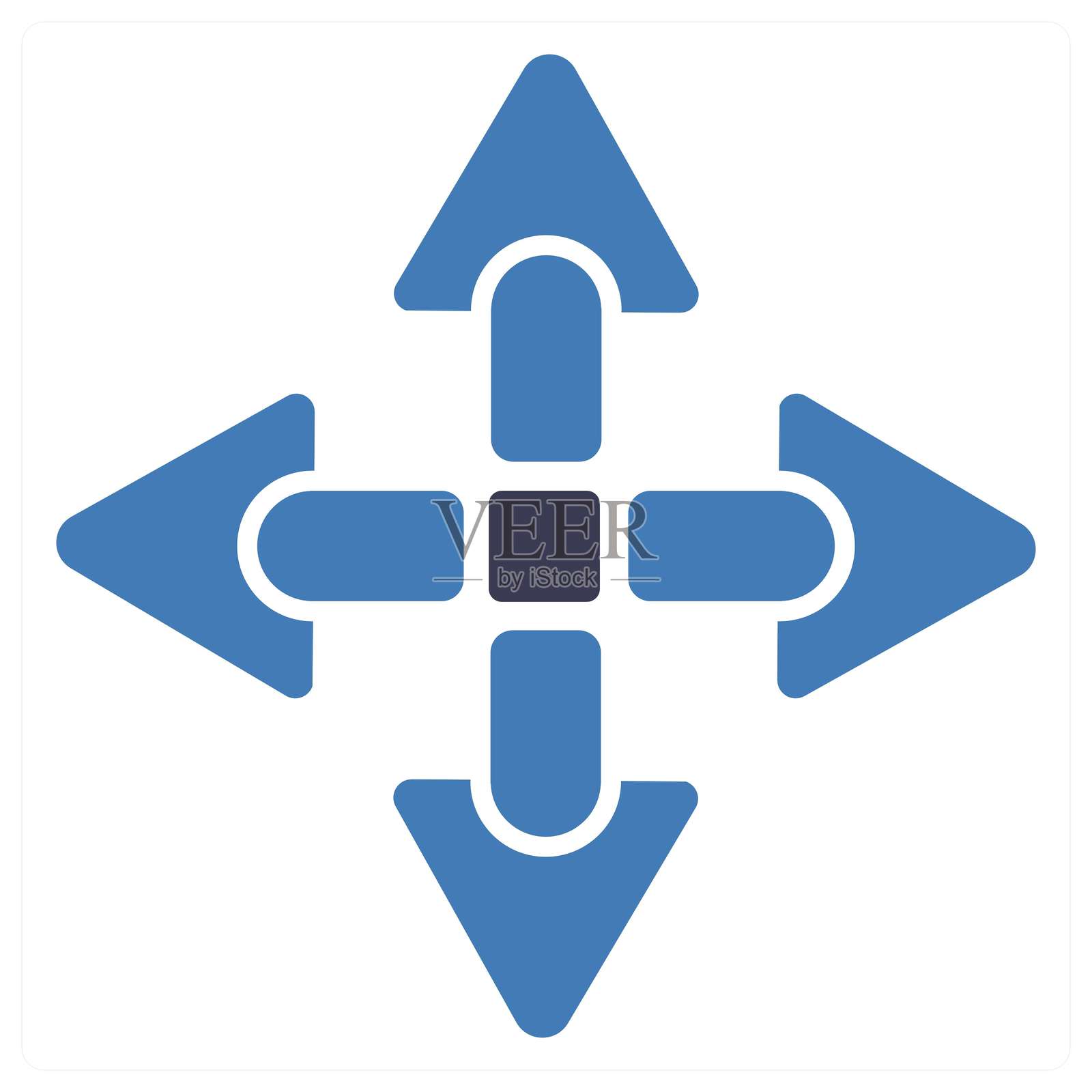 方向插画图片素材