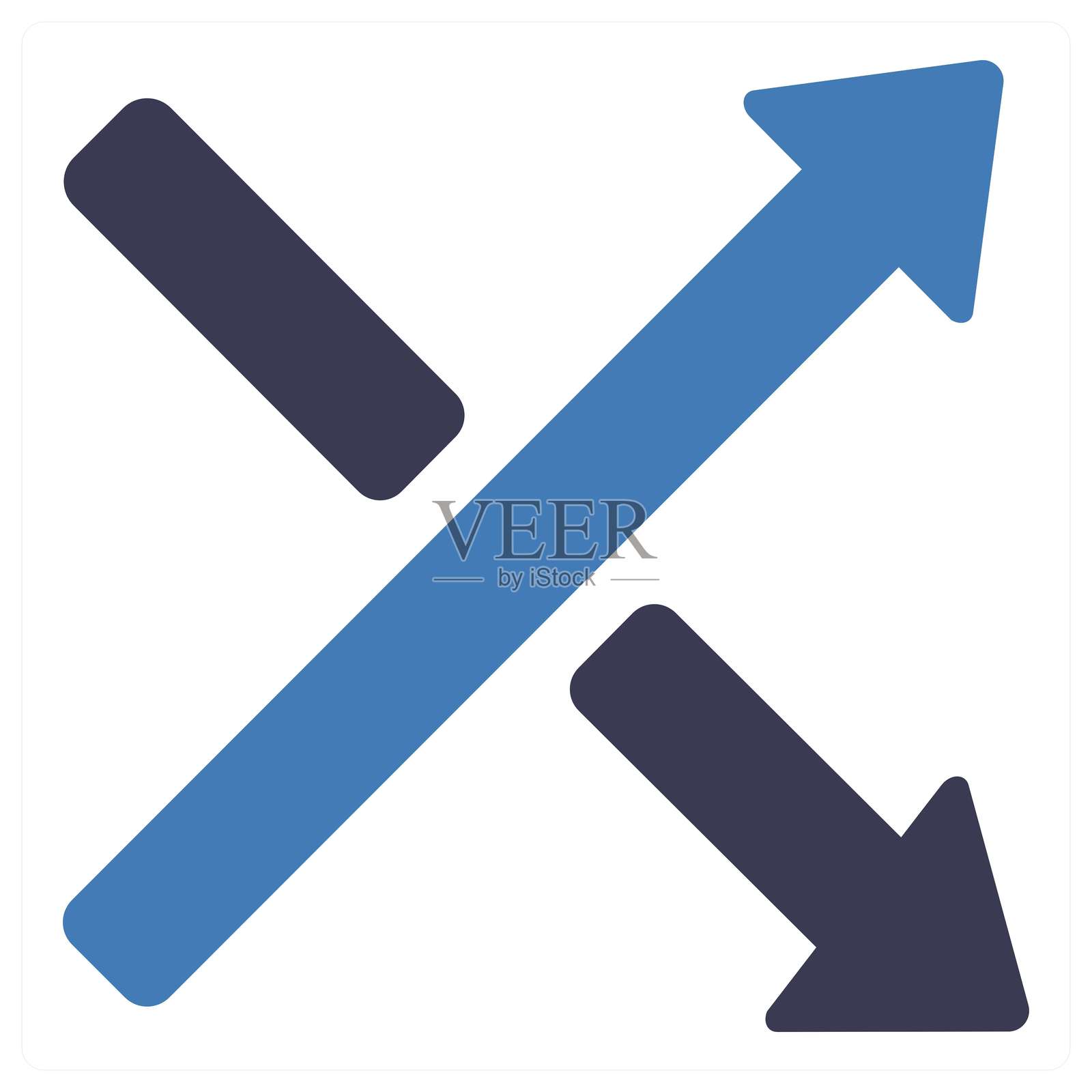 方向插画图片素材