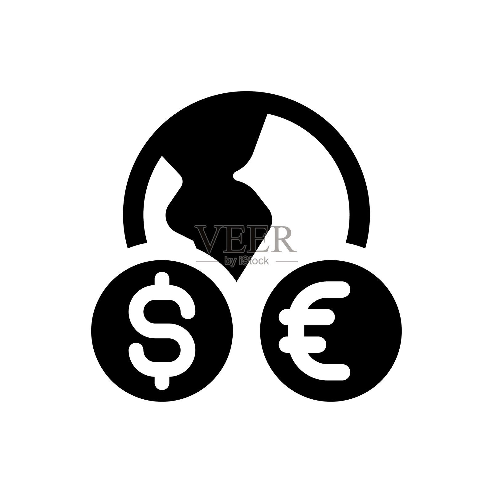 全球商业标志插画图片素材