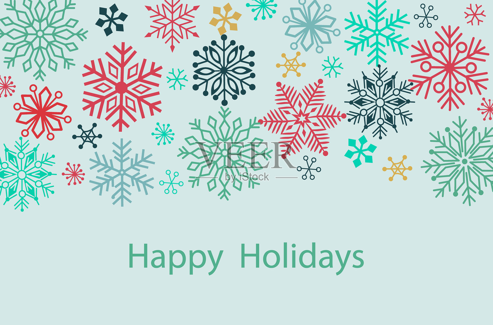 圣诞背景。插画图片素材