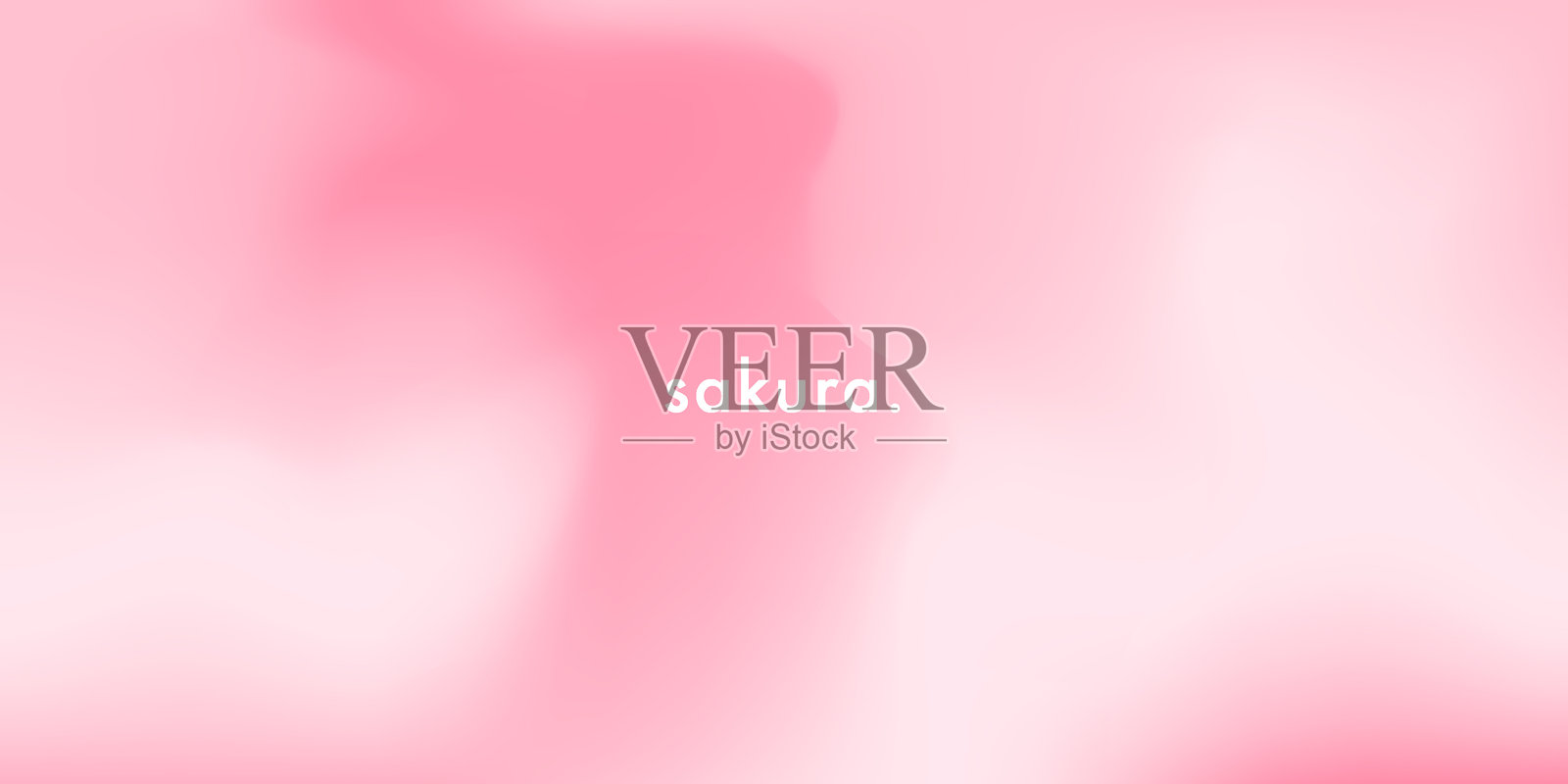 抽象浅粉色樱花的背景色插画图片素材