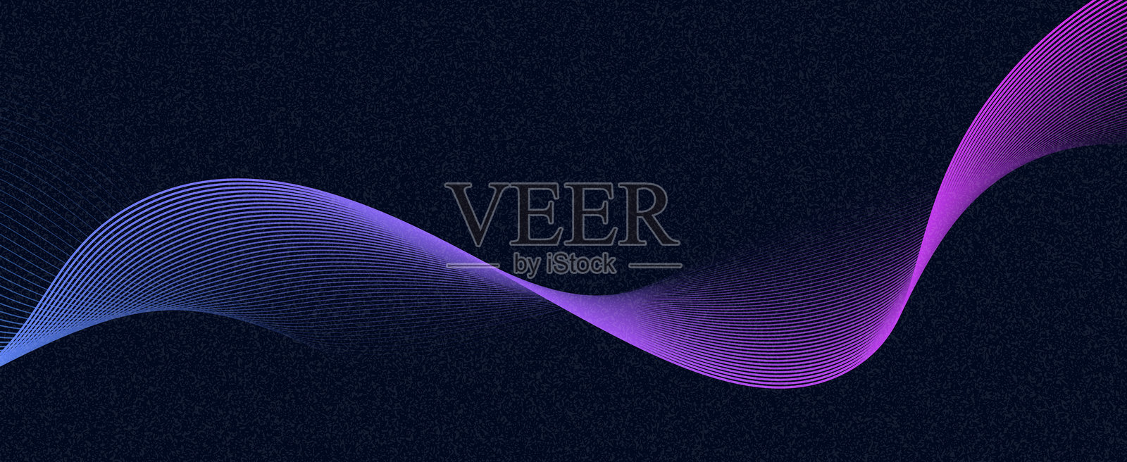 抽象的背景设计与对角曲线线条图案。矢量水平格式的数字奢侈品业务横幅，当代封面，奢侈品溢价。平滑的波浪背景极简优雅插画图片素材