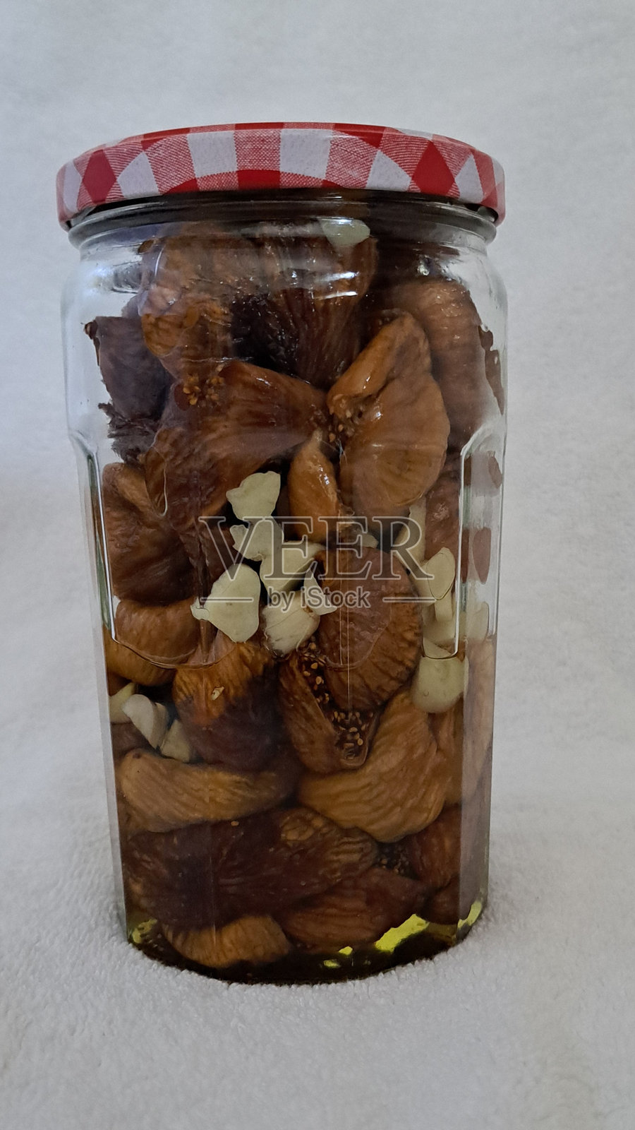 罐子里的无花果干照片摄影图片