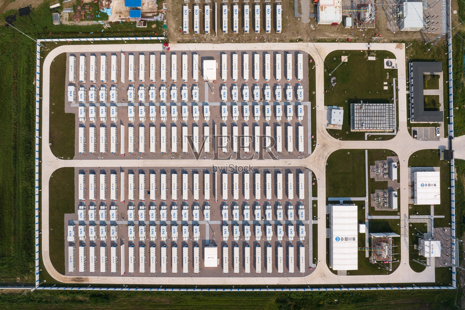 储能电站照片摄影图片