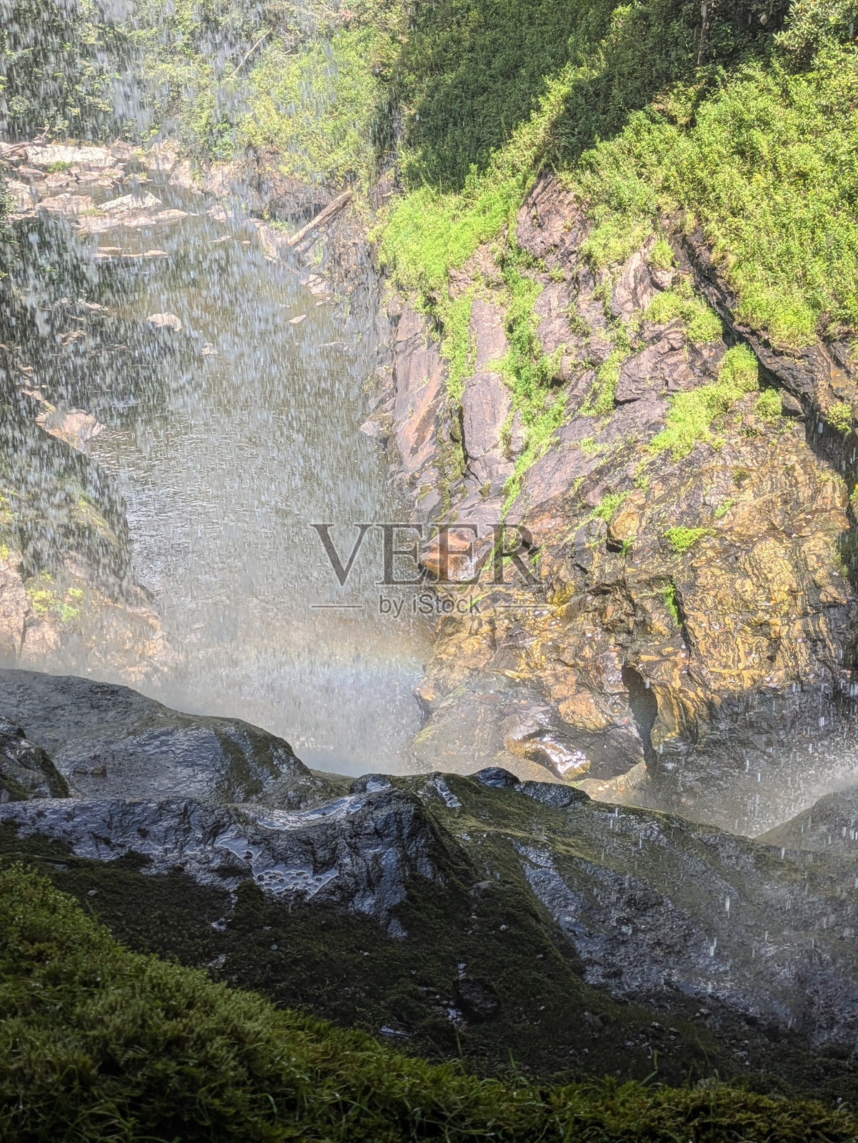 干燥的瀑布照片摄影图片