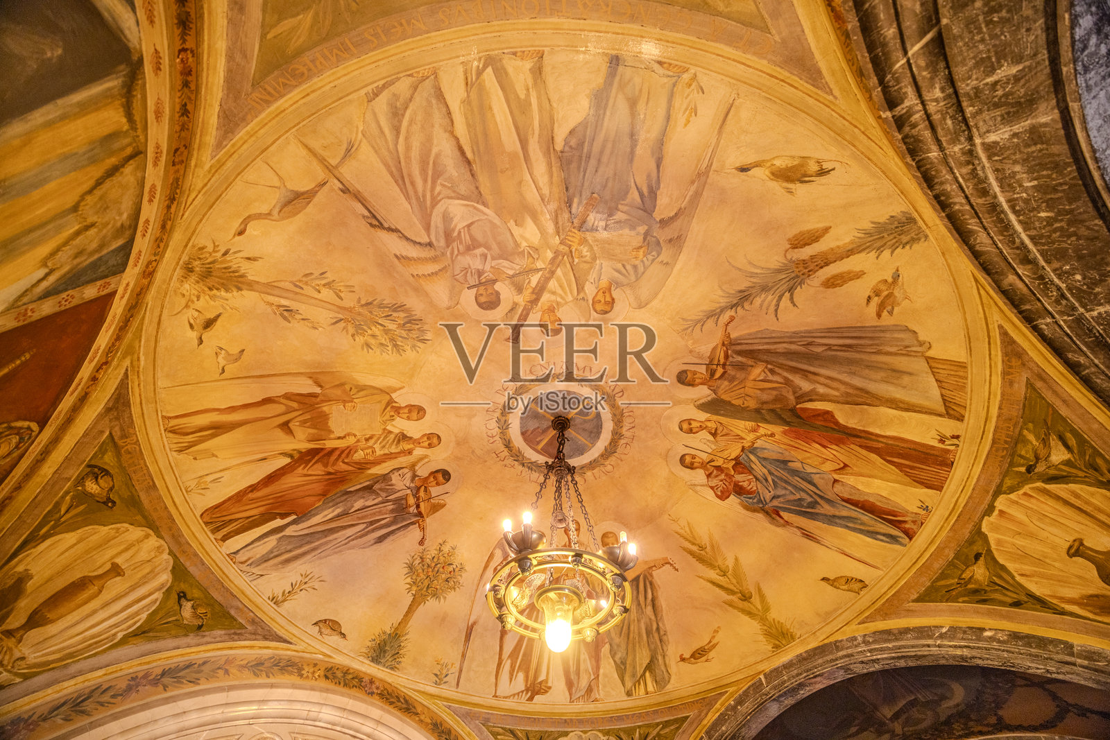 蒙特塞拉特，巴塞罗那，西班牙照片摄影图片