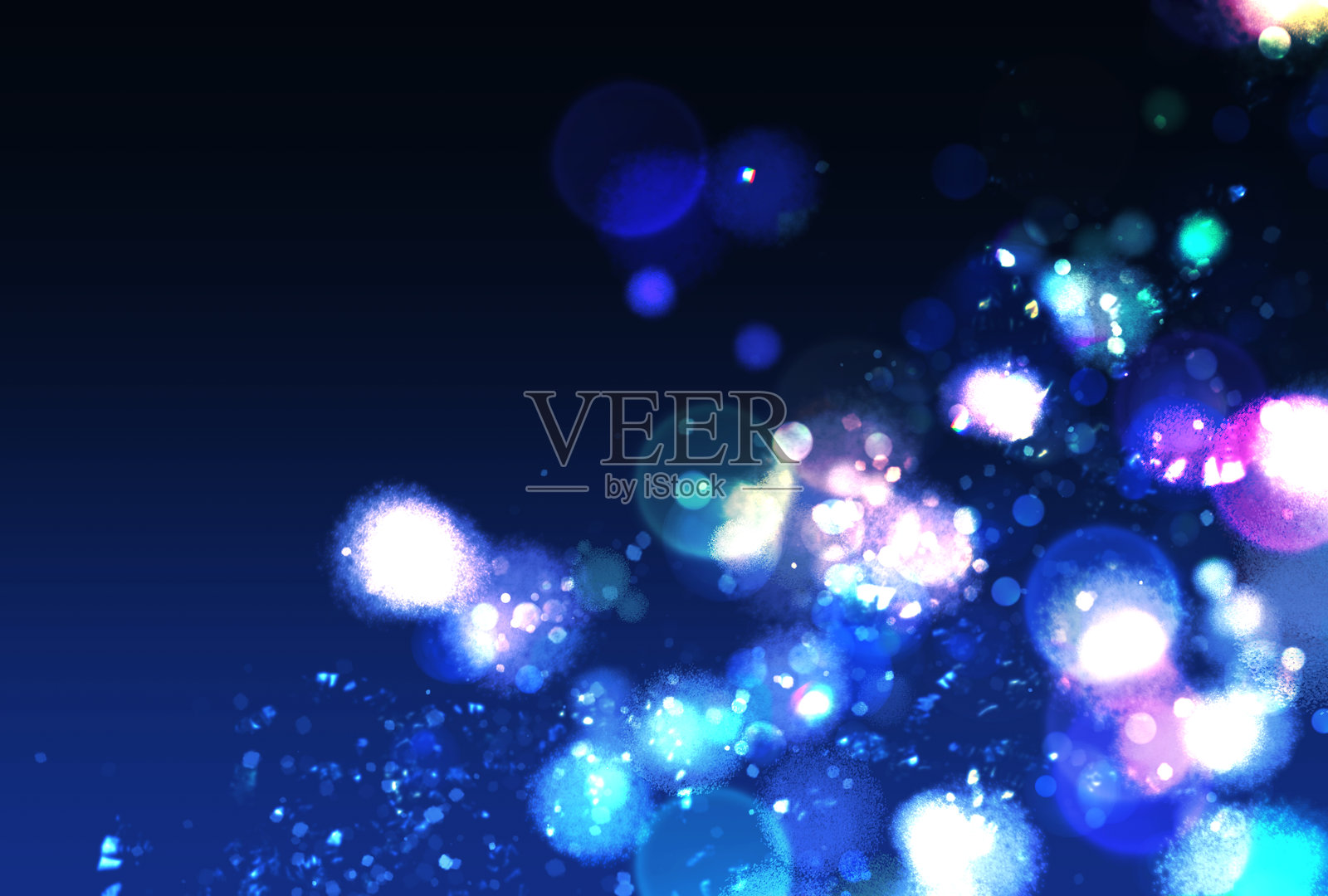 微光夜景的背景插图插画图片素材