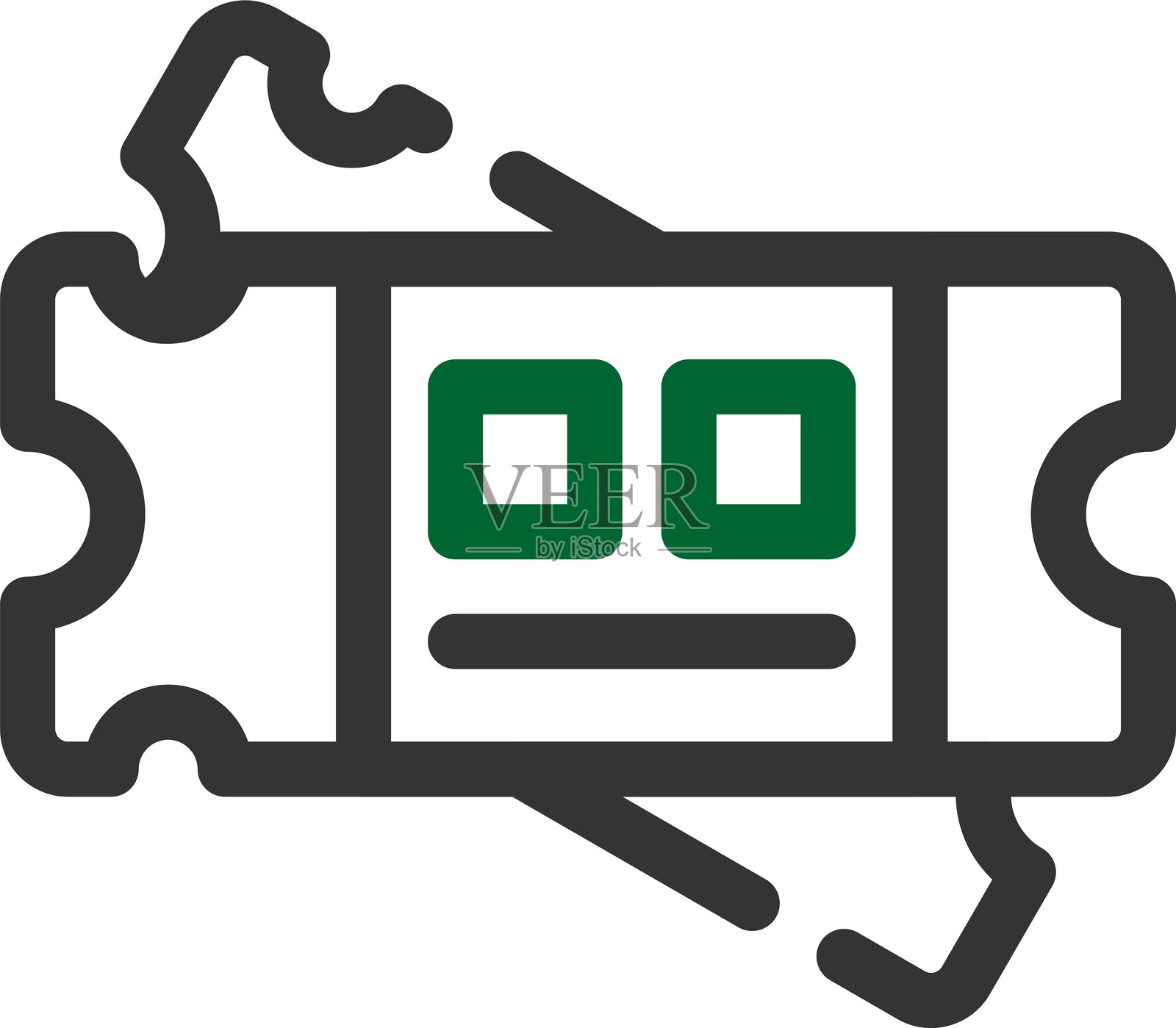 票图标插画图片素材