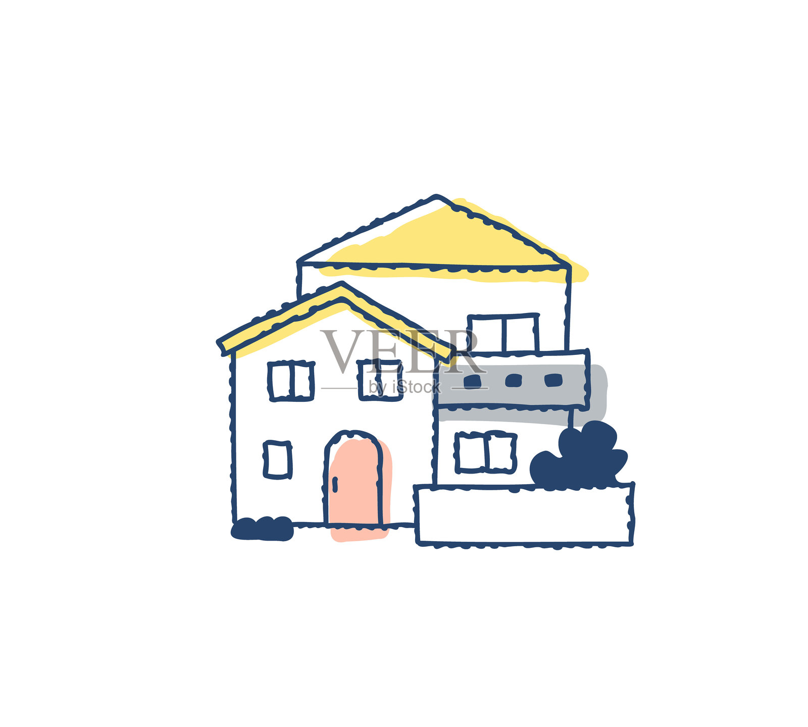 房子插画图片素材