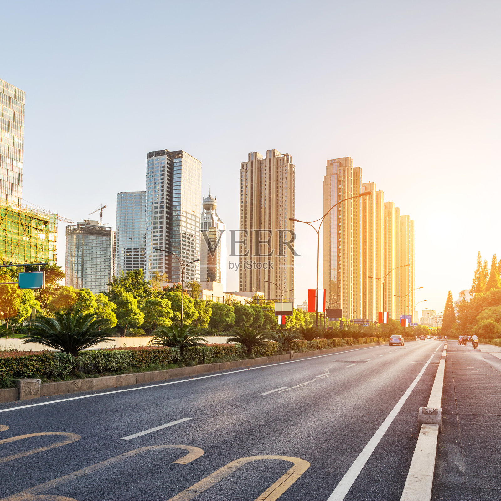 市区道路照片摄影图片