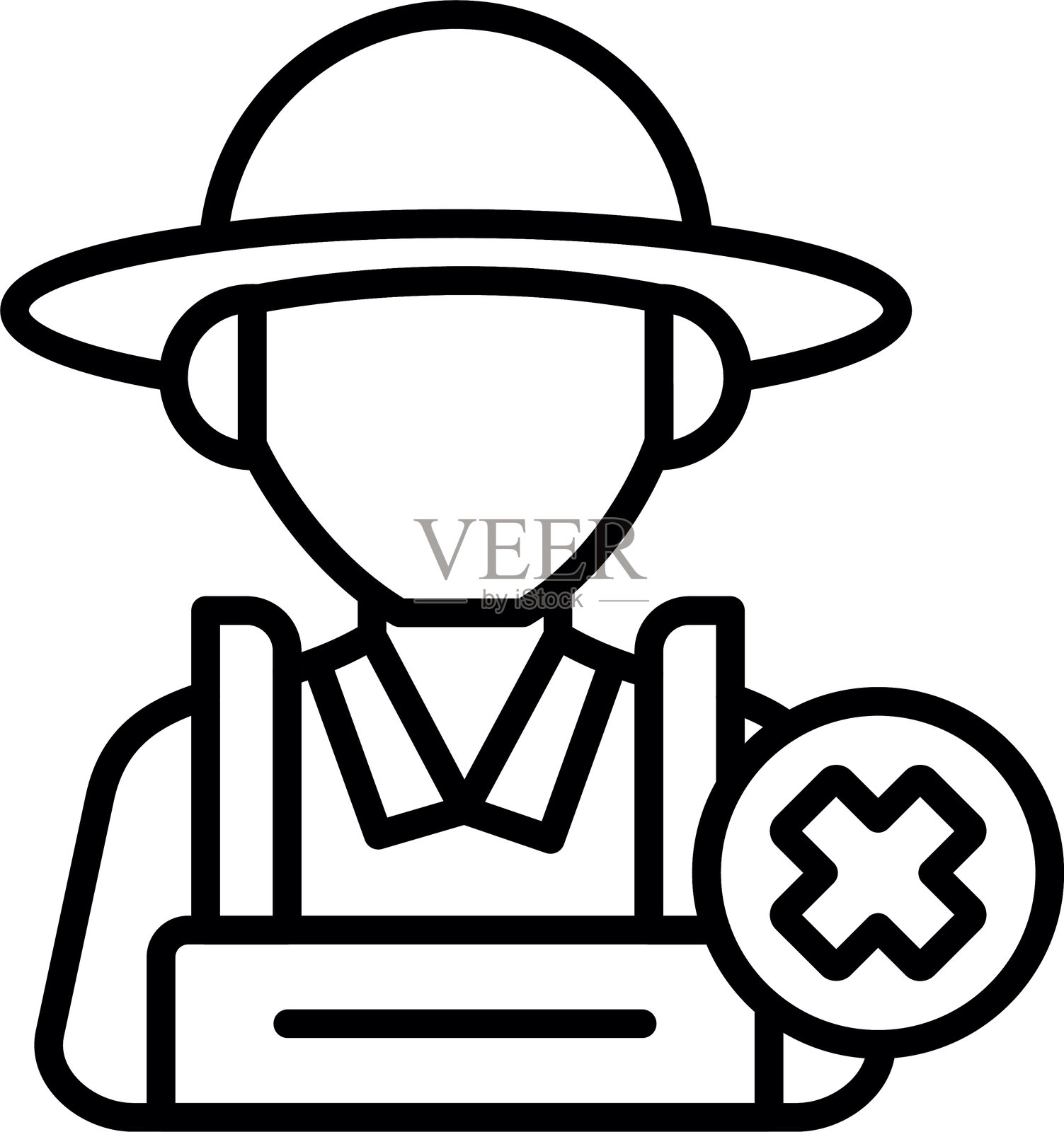 禁烟标志插画图片素材