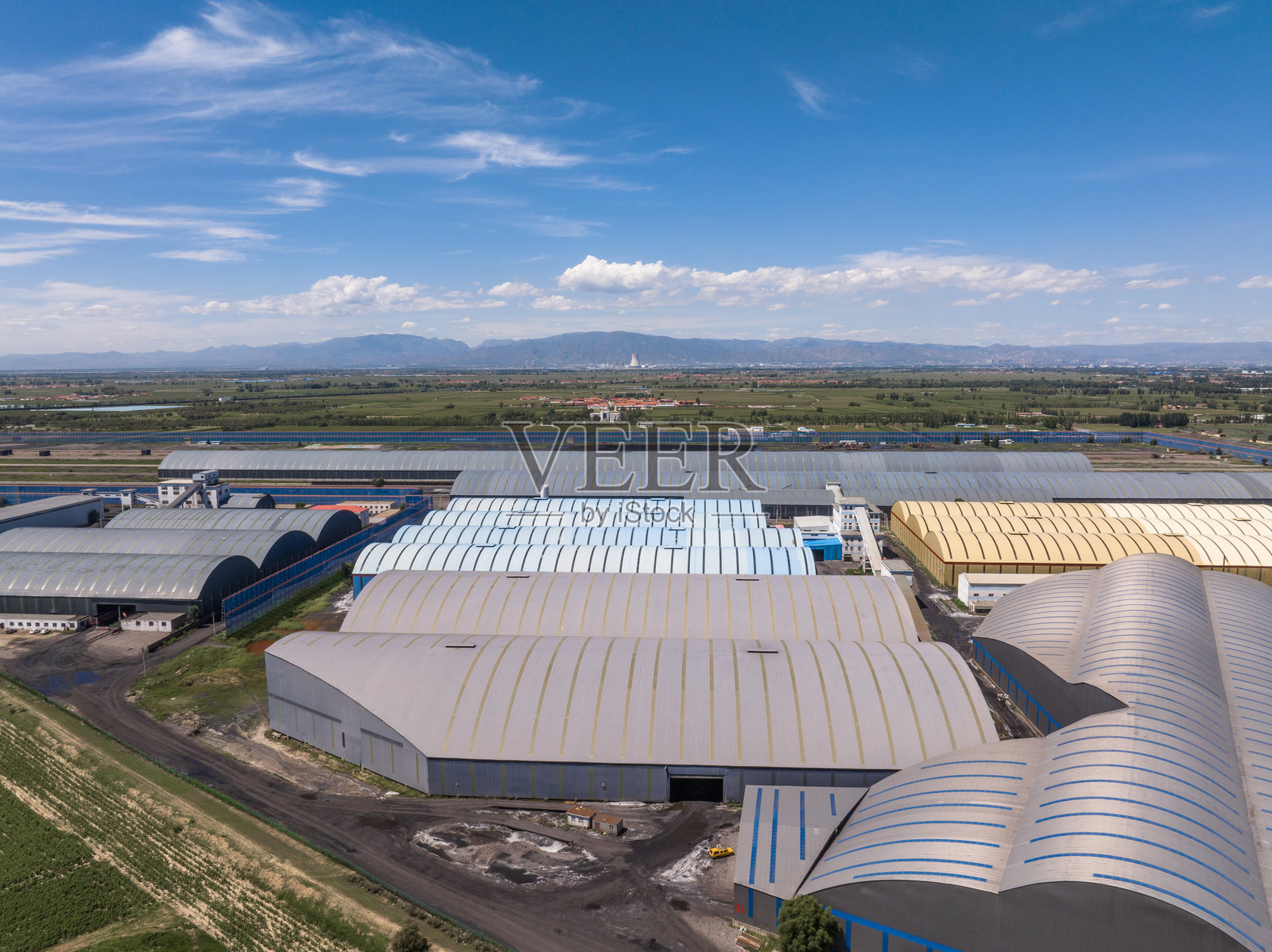 煤矿煤场照片摄影图片