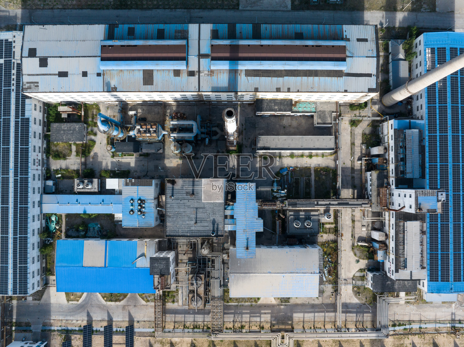 内蒙托克托工业区照片摄影图片