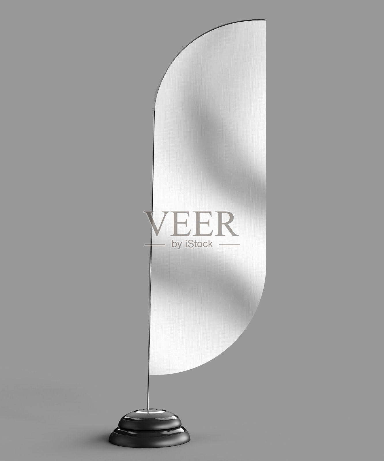 白色空白风旗旗向上指向照片摄影图片