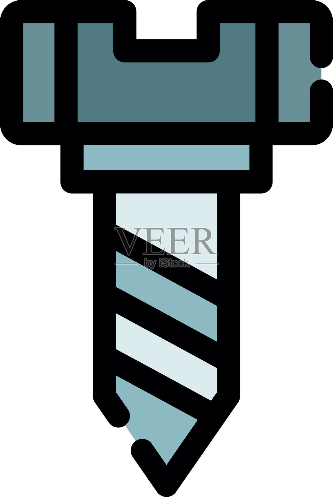 螺丝图标插画图片素材