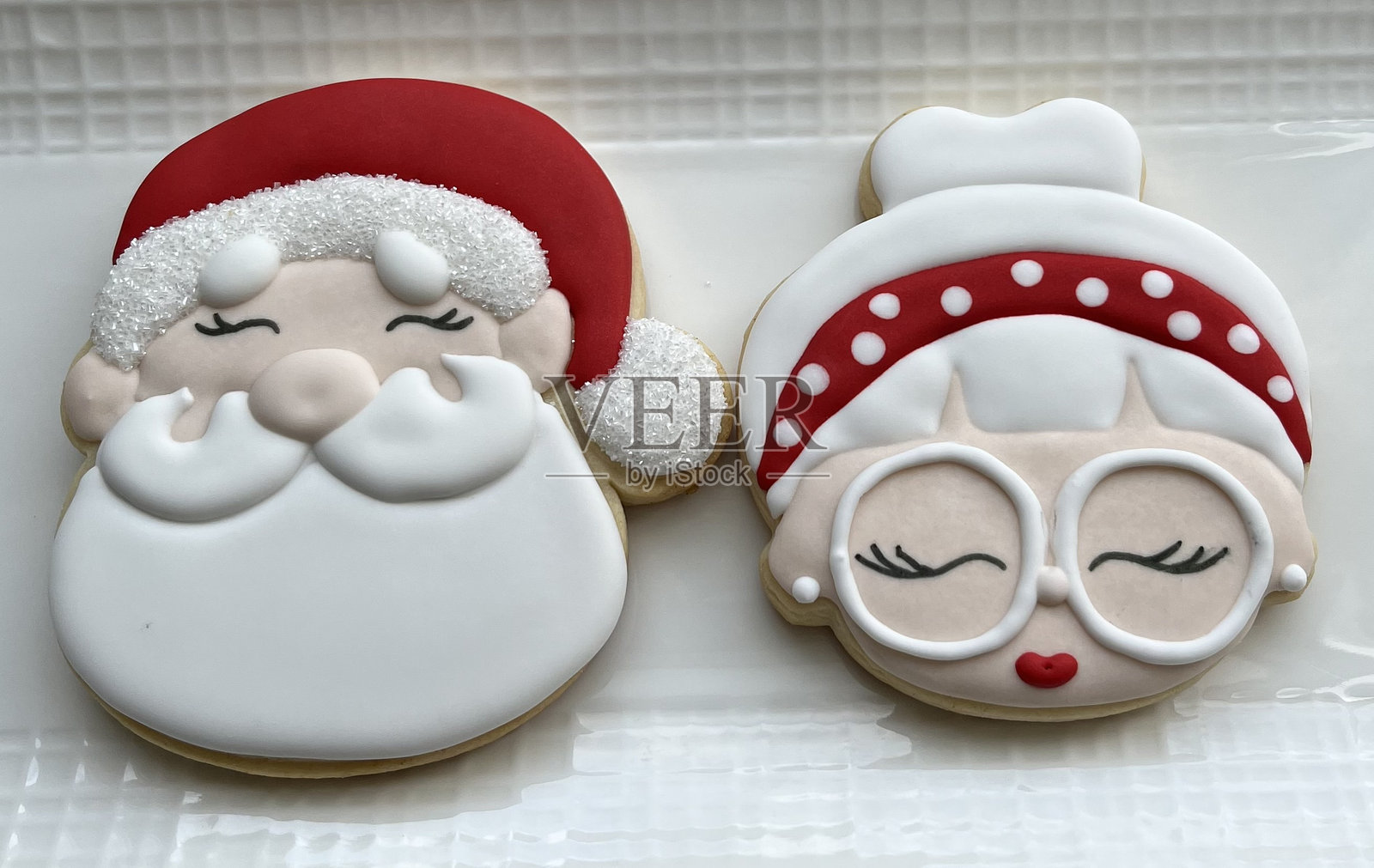 Clause夫妇饼干照片摄影图片