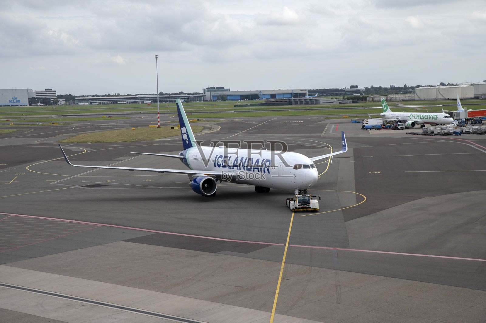 Icelandair飞机照片摄影图片