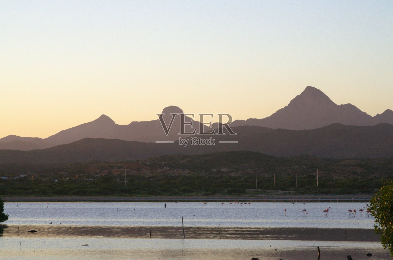 委内瑞拉玛格丽塔岛上的风景。照片摄影图片