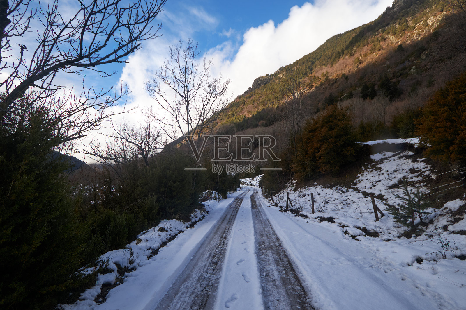 卡米诺montaÑa内华达州照片摄影图片