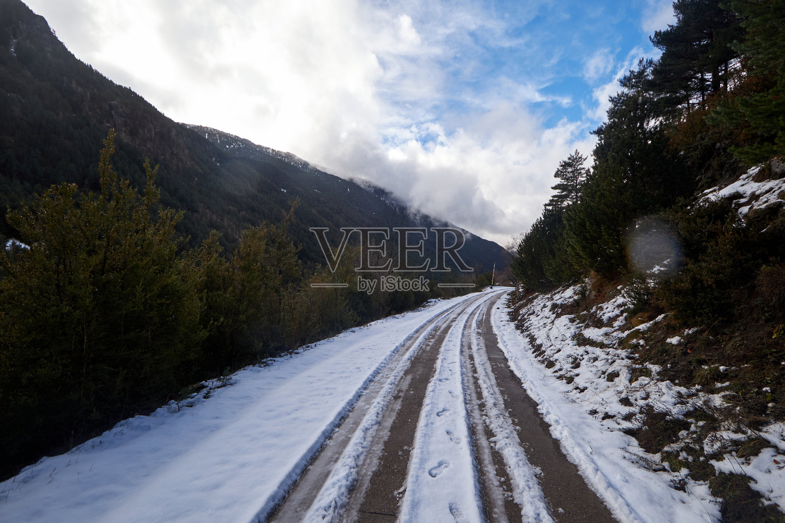 卡米诺montaÑa内华达州照片摄影图片