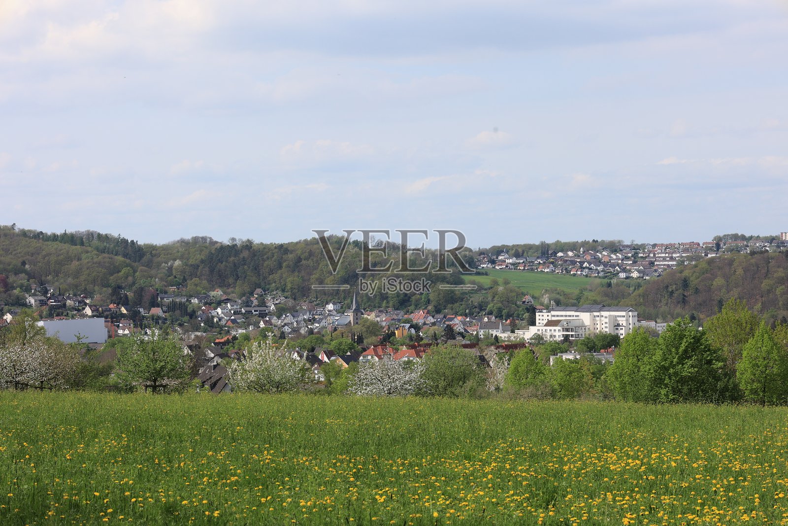 德国的春天照片摄影图片