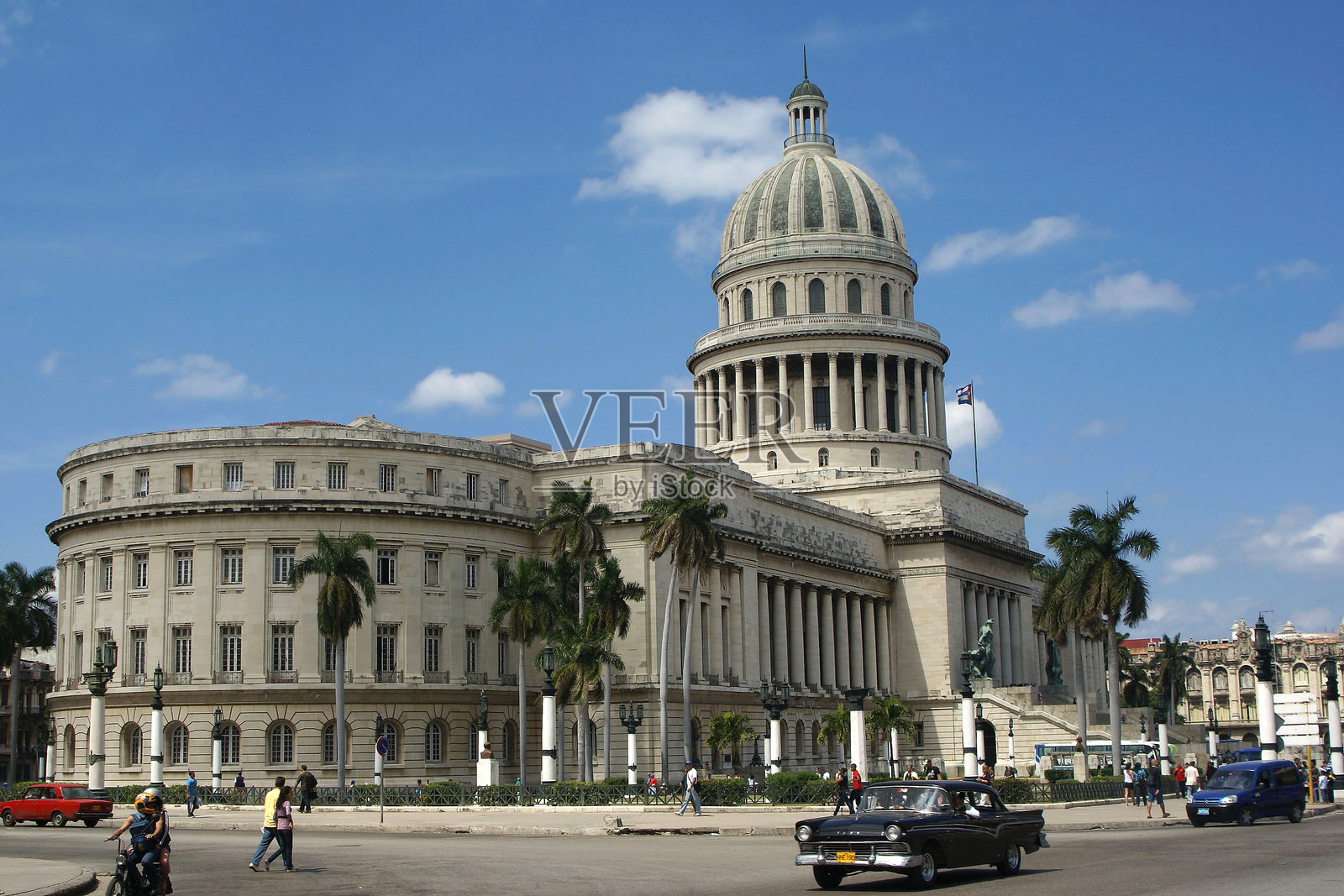 哈瓦那国会大厦,古巴照片摄影图片