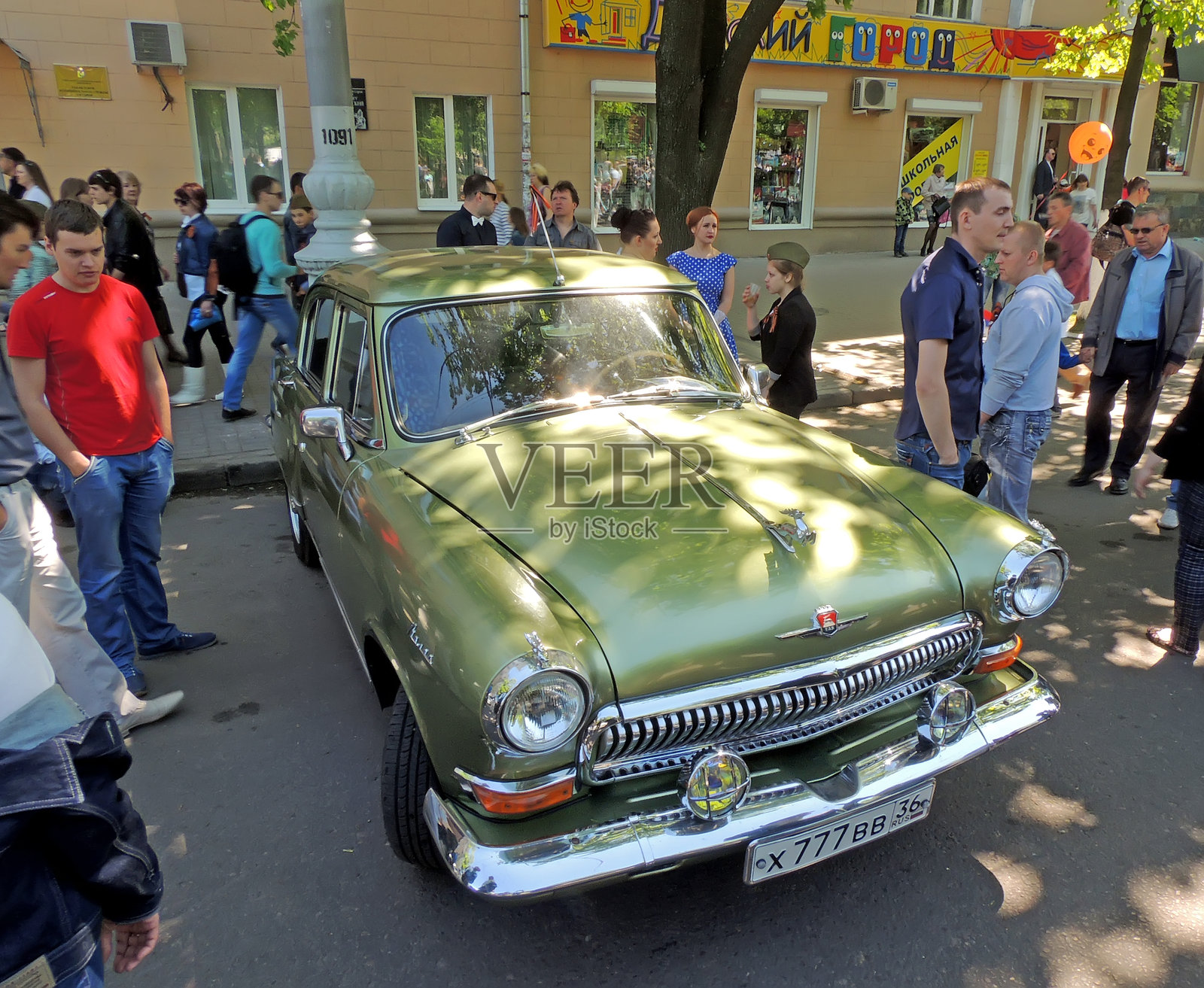 20世纪60年代的苏联行政车GAZ 21伏尔加照片摄影图片