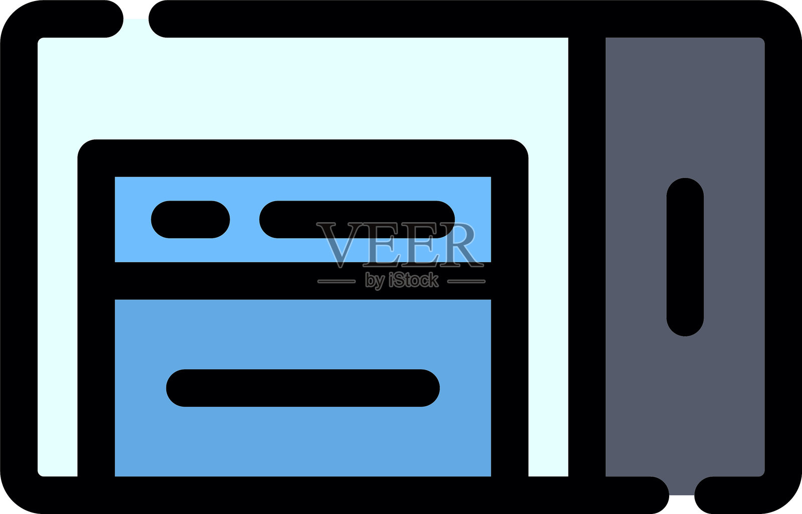 平板电脑图标插画图片素材