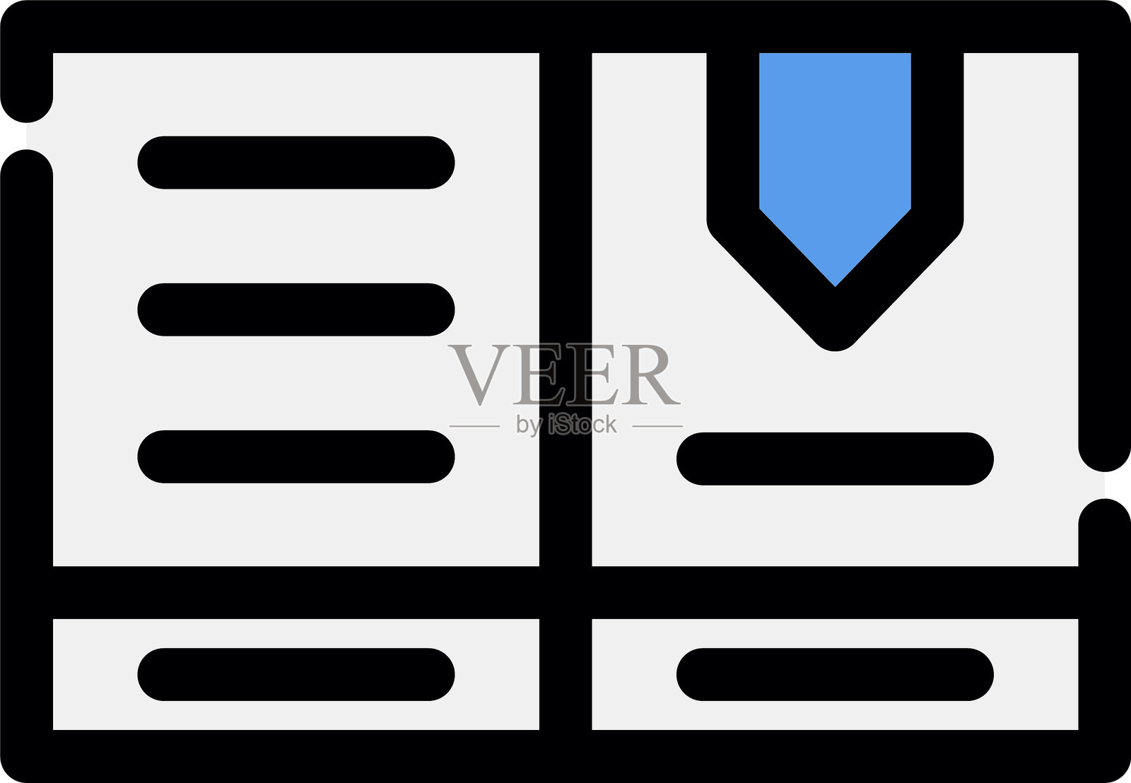 阅读图标插画图片素材