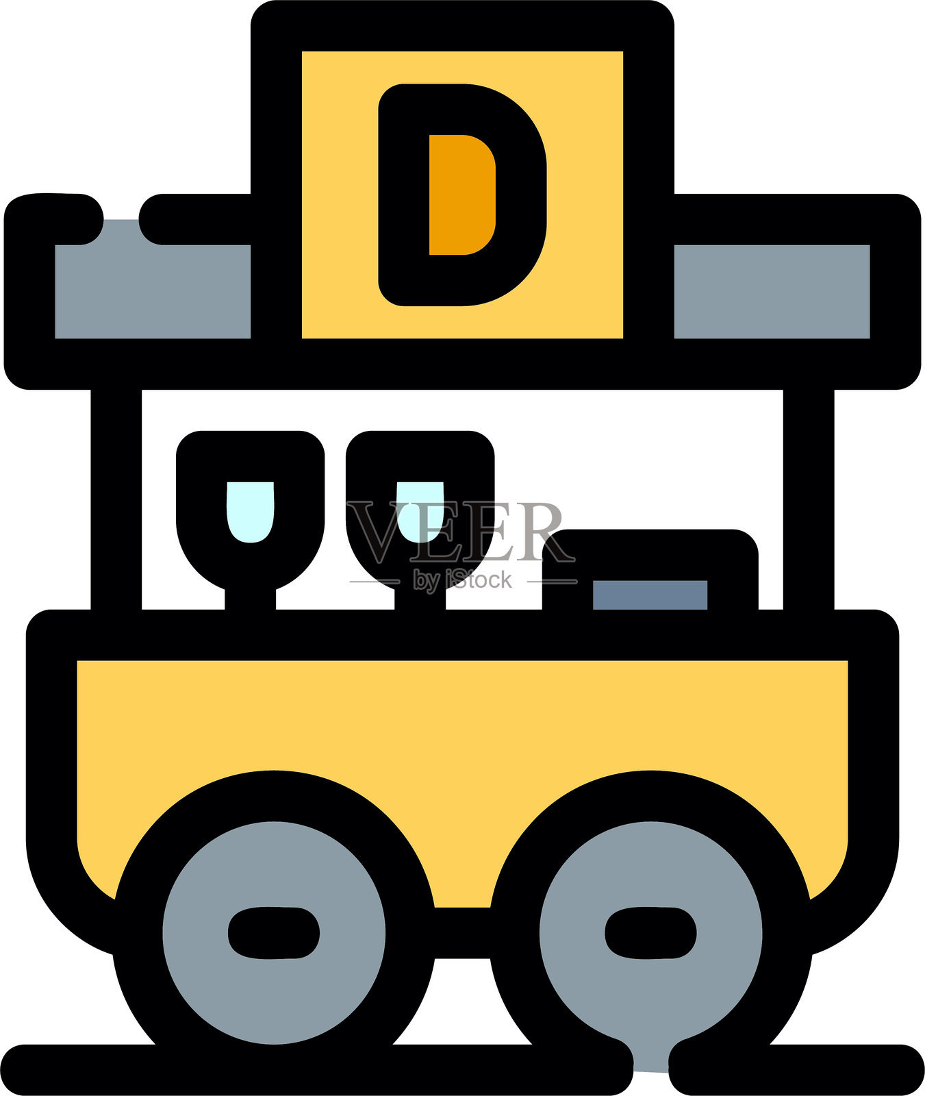 食物图标插画图片素材