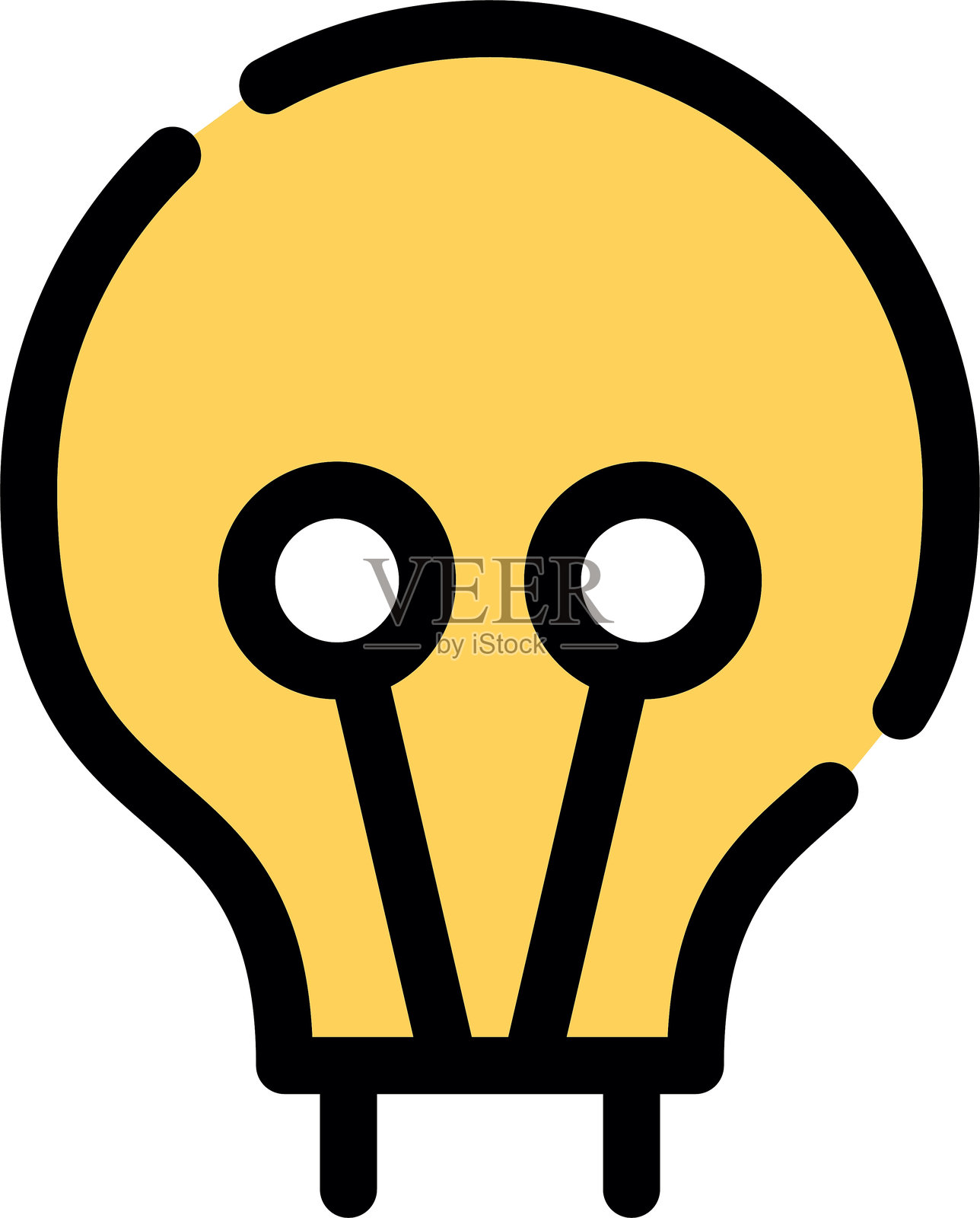 灯泡图标插画图片素材