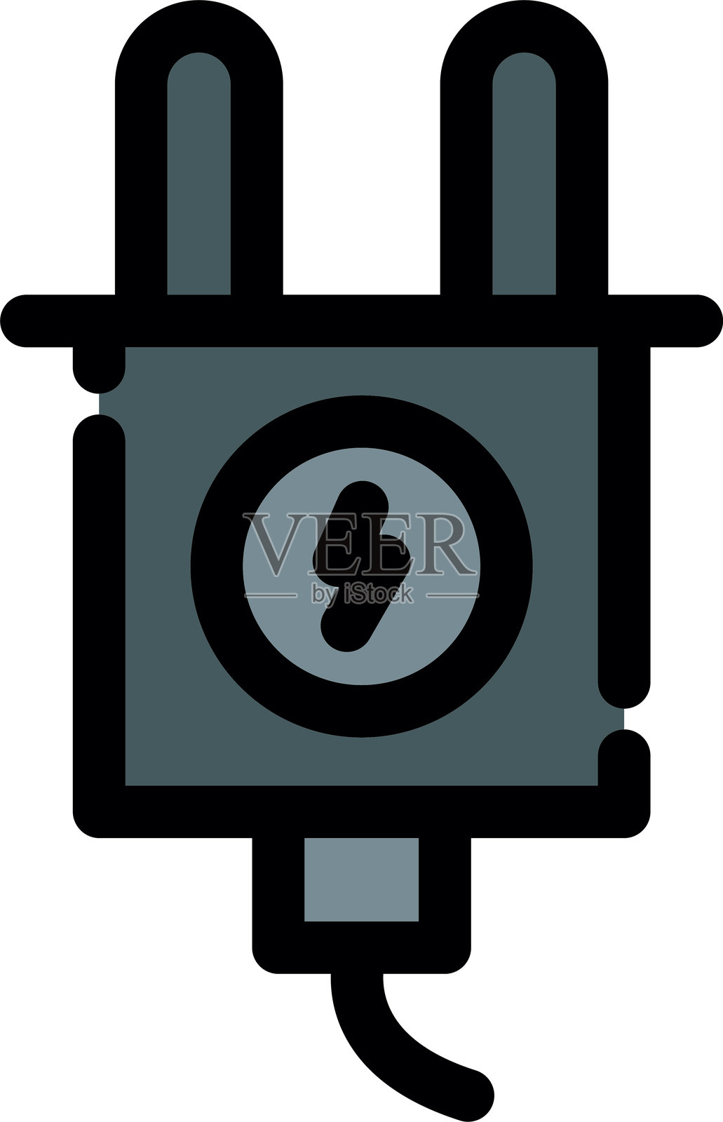 插头图标插画图片素材