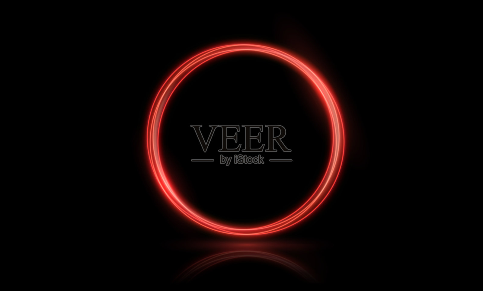 亮红色旋风。红线曲线光效果。发光的红色圆圈。红光轨迹，旋涡，波速，轨迹线旋转基座，讲台，平台，工作台。向量。插画图片素材