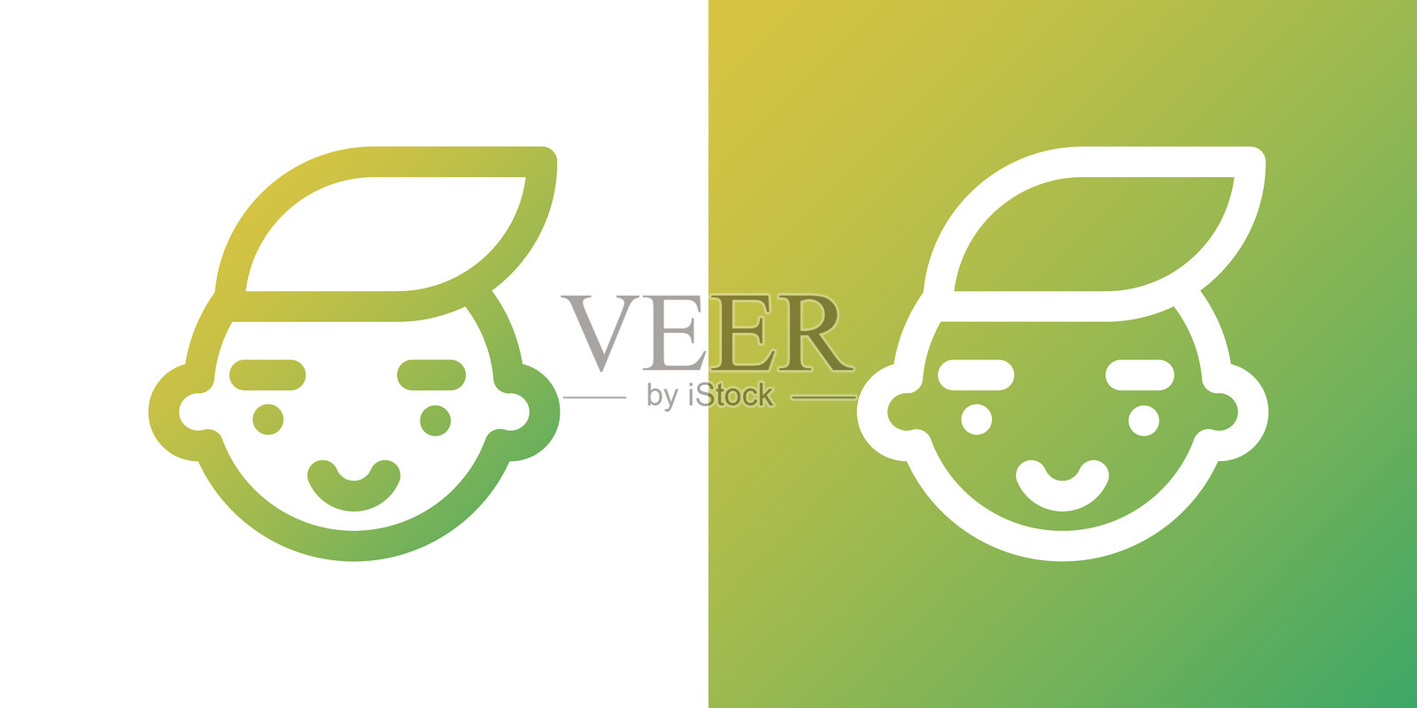 最小梯度子图标。回到学校。矢量插图，平面设计插画图片素材