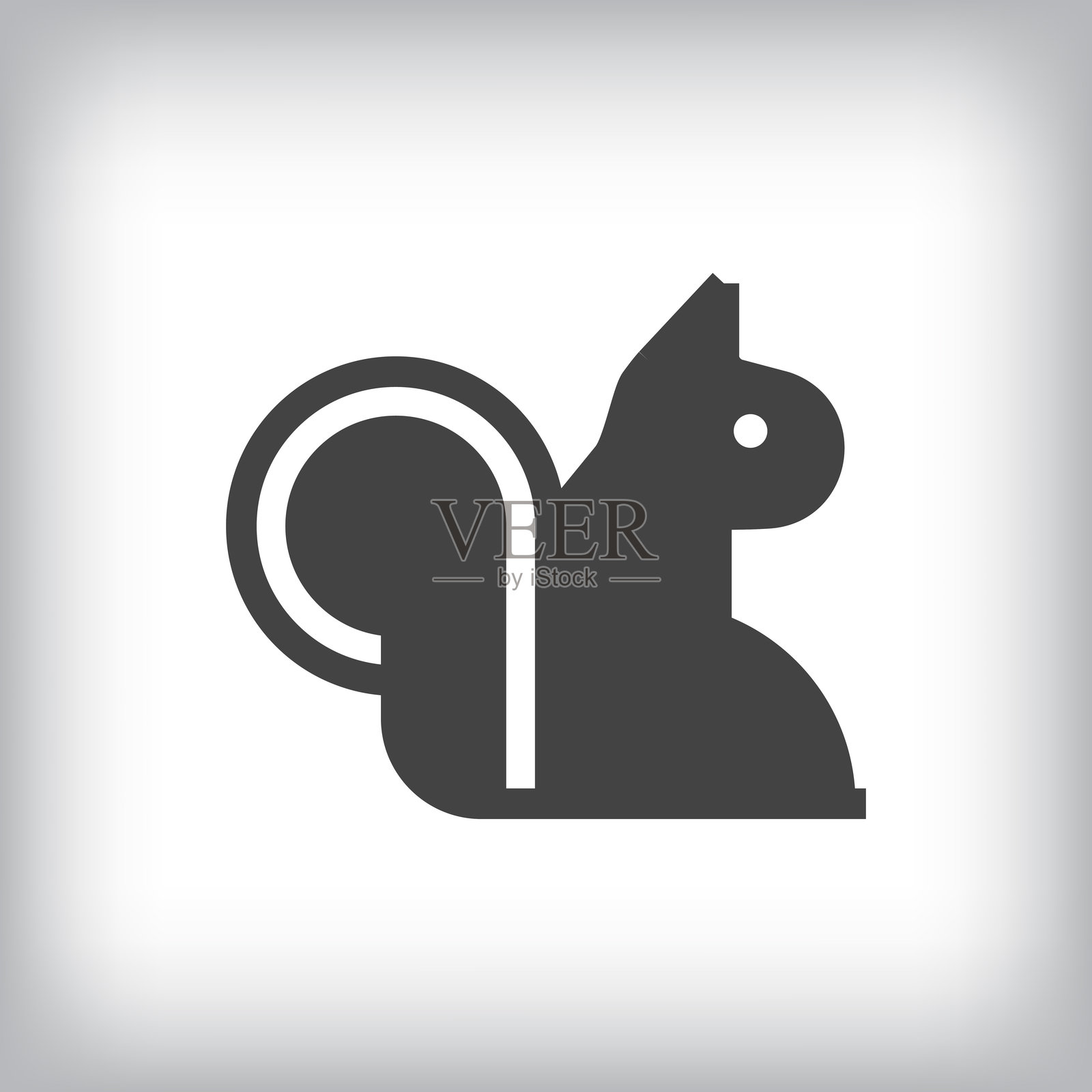 简单的水鸡动物设计。插画图片素材