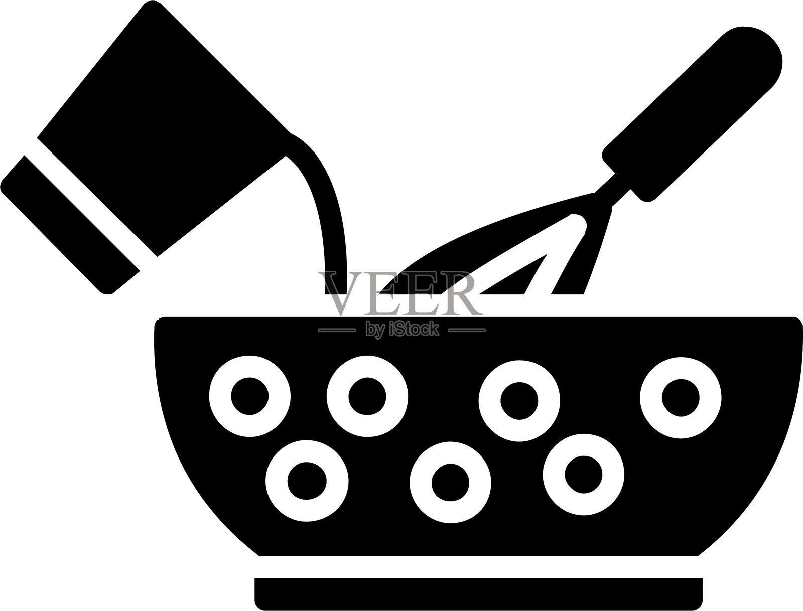 混合字形图标插画图片素材