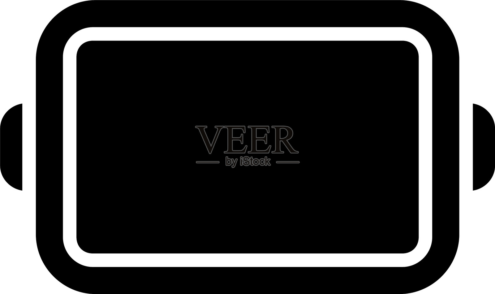 烤盘字形图标插画图片素材