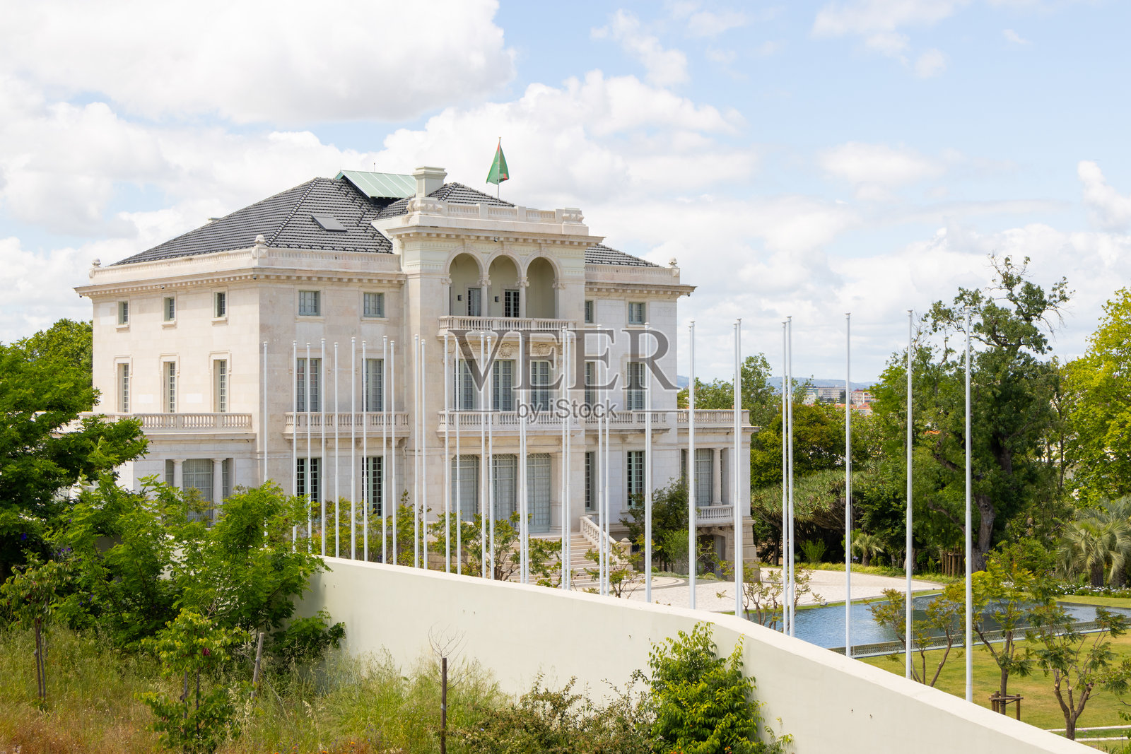 Palacio mendonca casa ventura terra矗立在葡萄牙里斯本照片摄影图片