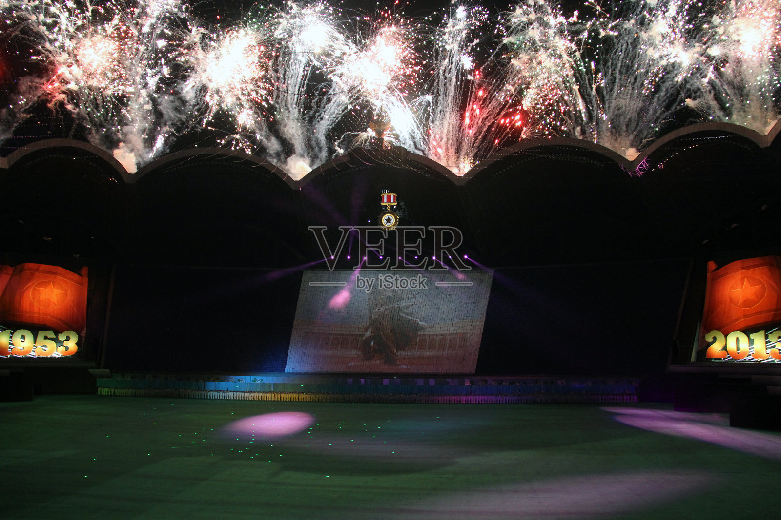 朝鲜:阿里郎集体运动会照片摄影图片