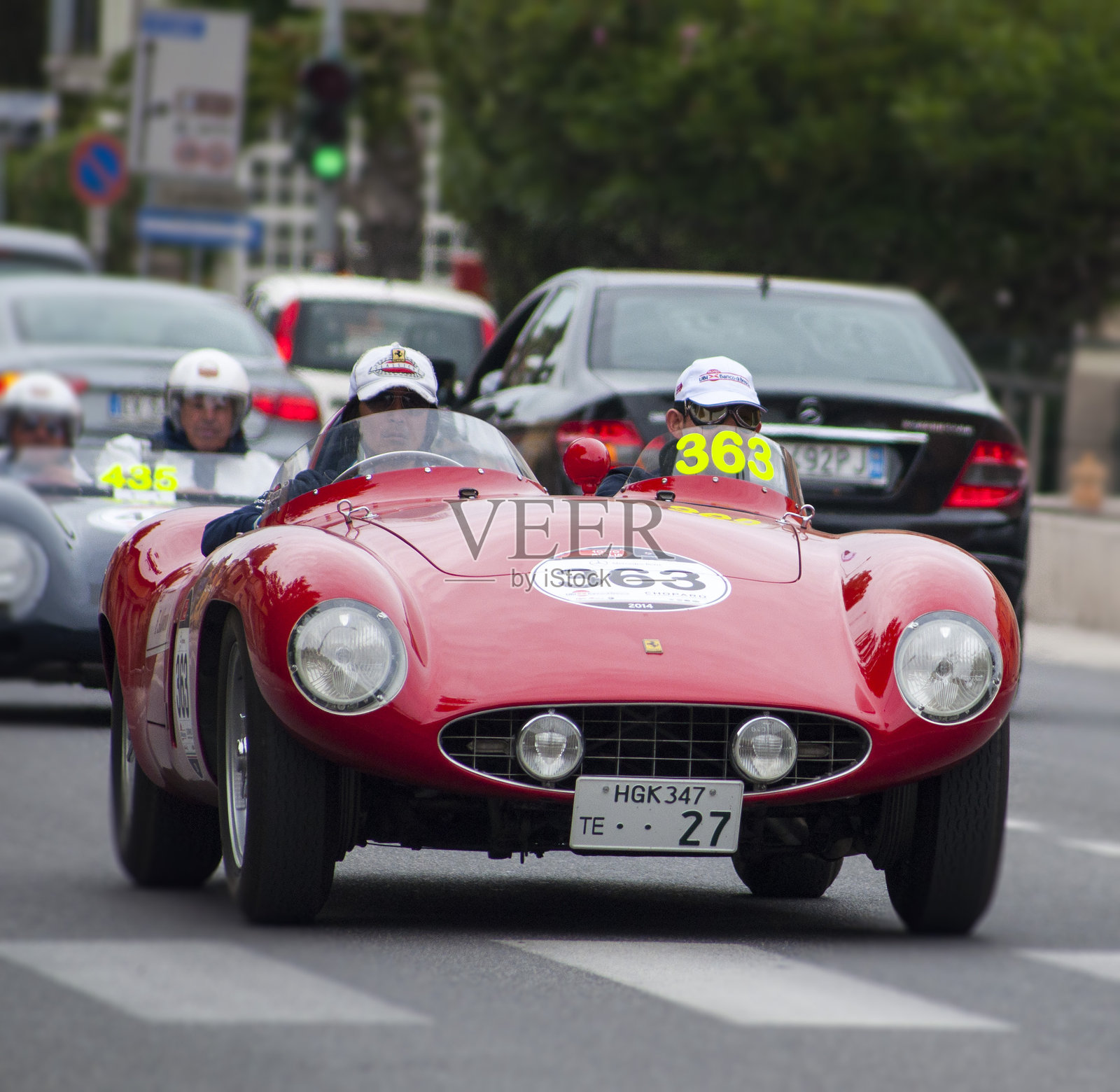 1955法拉利750蒙扎蜘蛛Scaglietti照片摄影图片