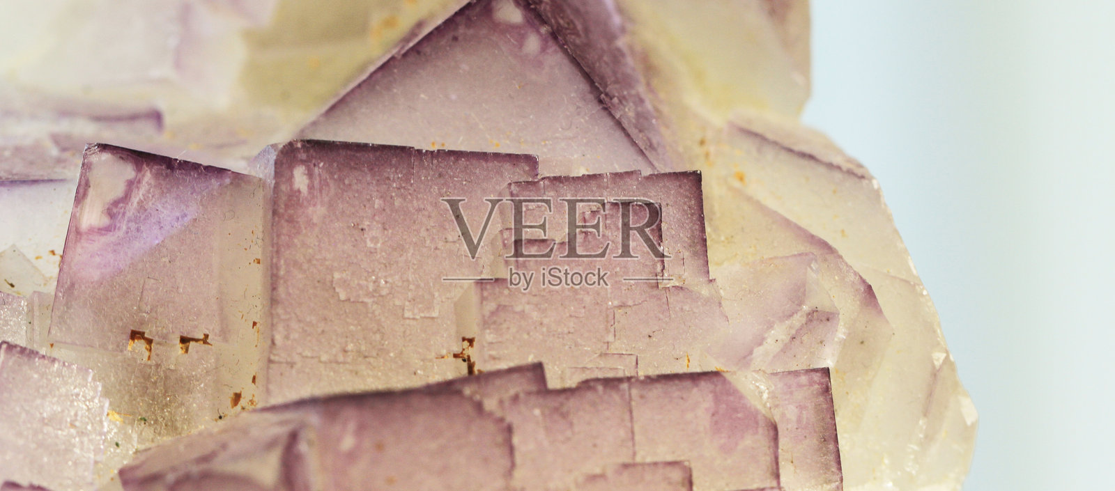 萤石矿物结构照片摄影图片