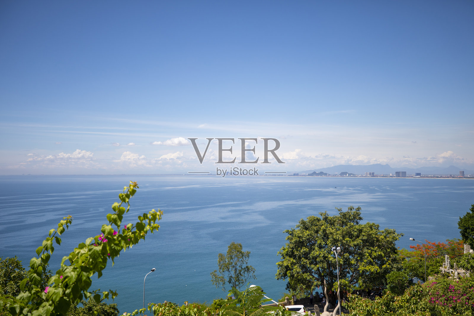 越南岘港的美溪海滩照片摄影图片