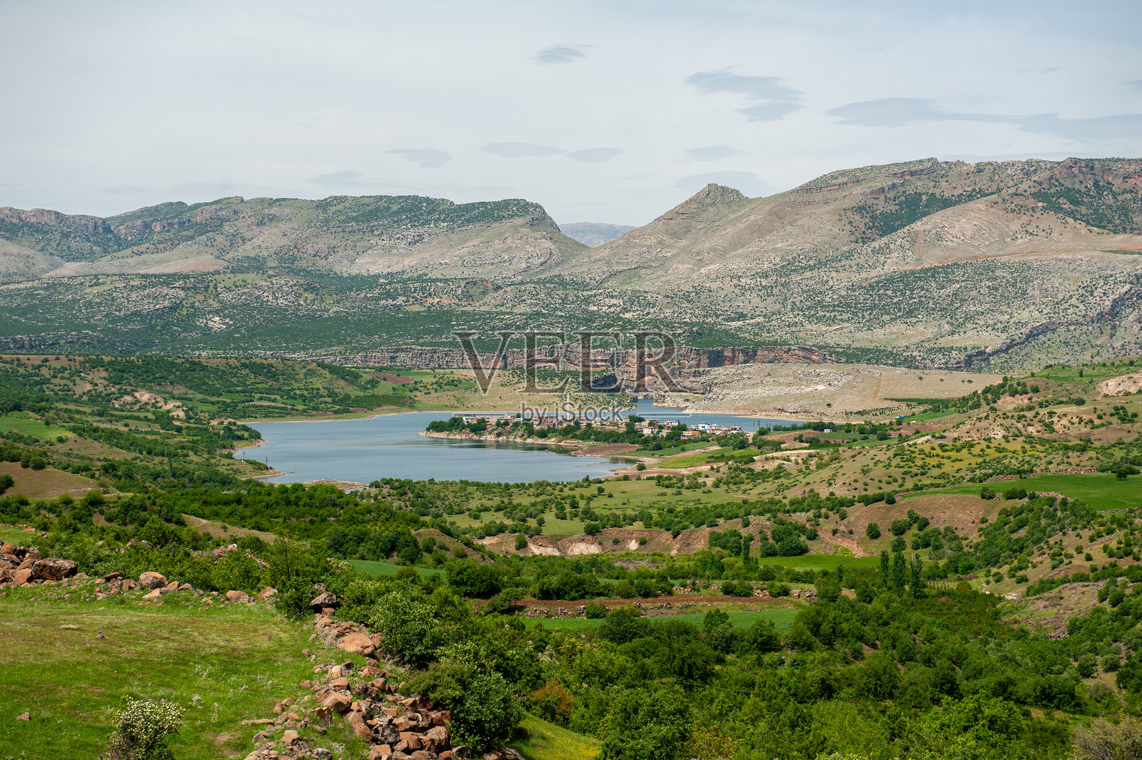 Sanliurfa Siverek Takoran山谷自然景观照片摄影图片
