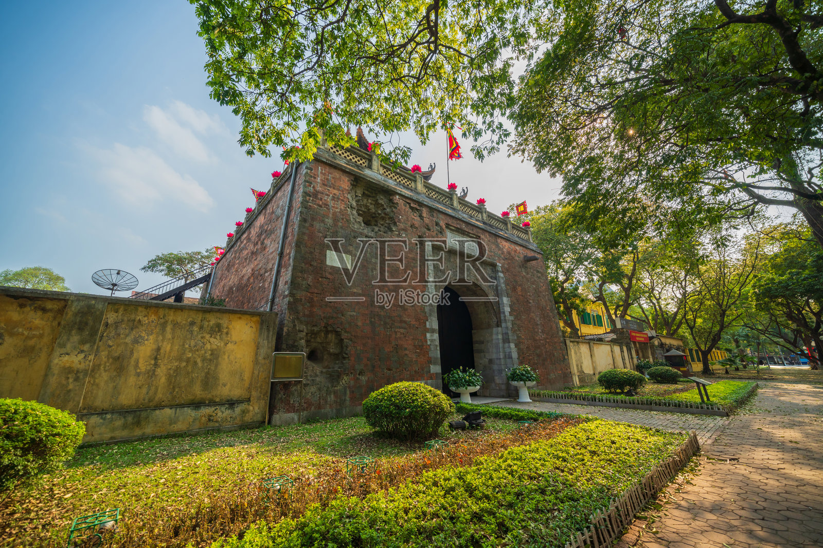 越南河内皇城北门(1805年)照片摄影图片