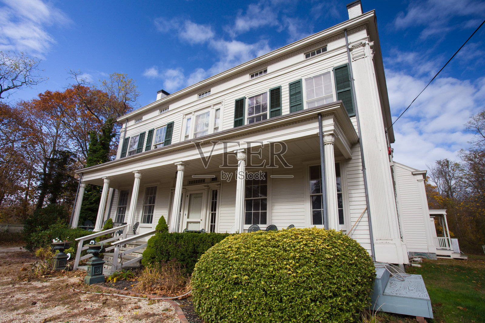 深井农场宅基地照片摄影图片