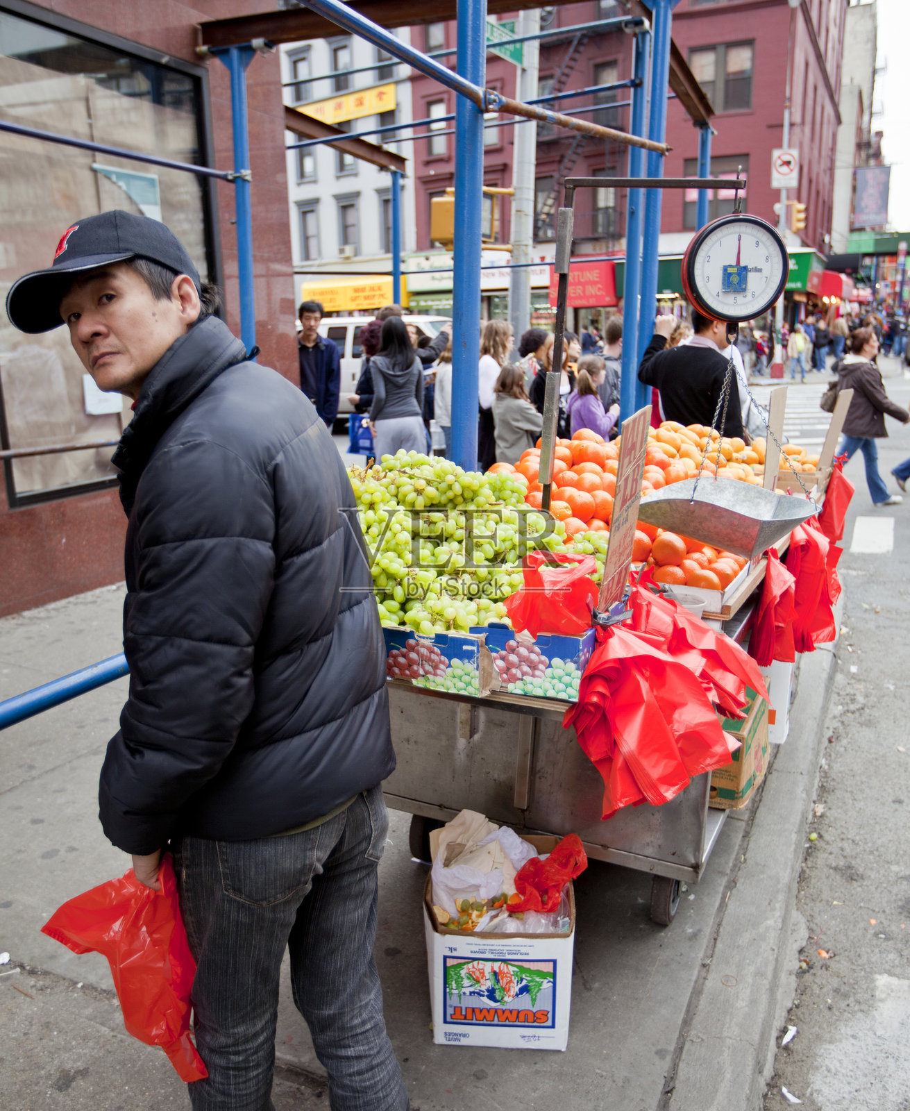 唐人街照片摄影图片